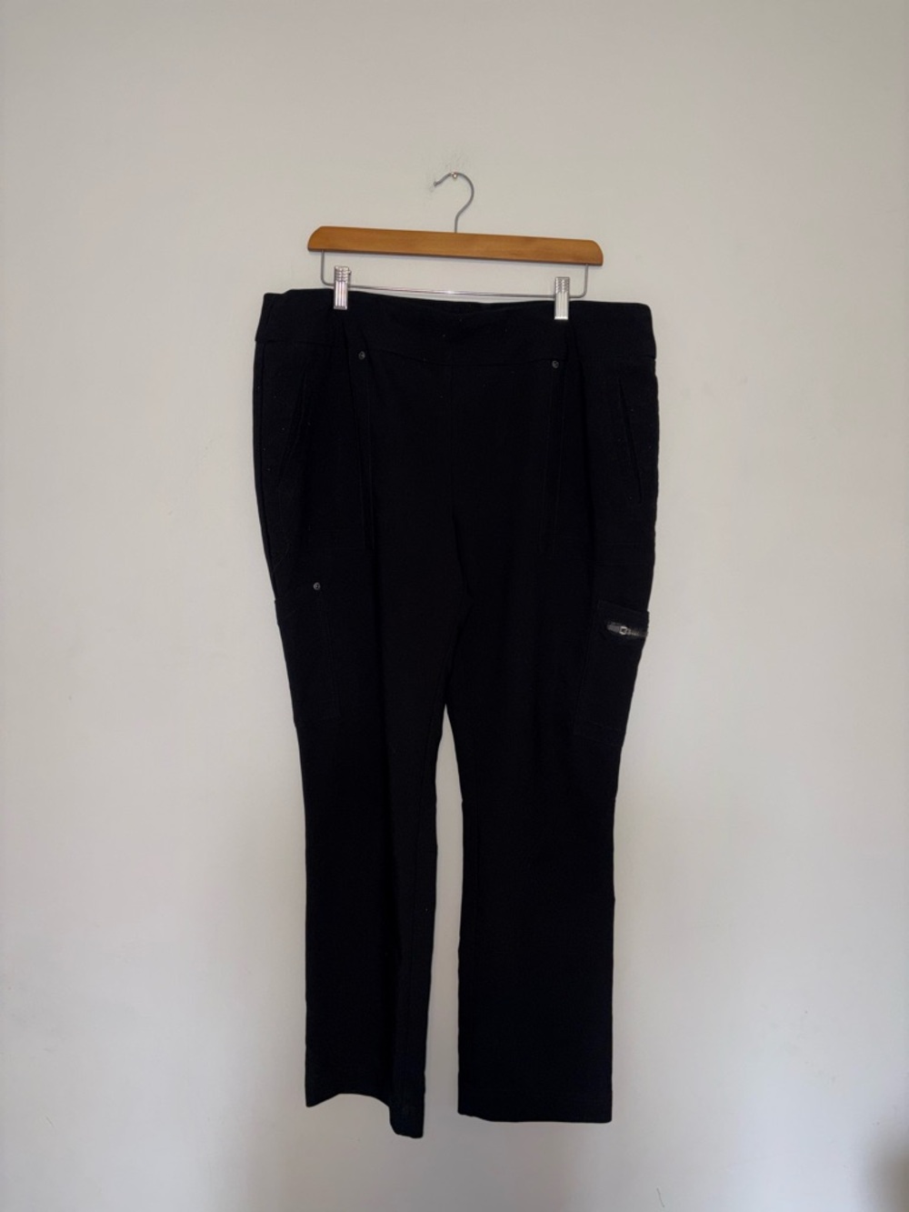 Health Pro ~ Black Straight Leg Scrub Pants